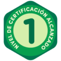 Nivel de certificación alcanzado 1